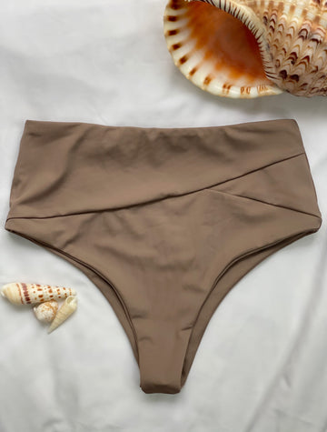 Mānana High Waisted Bottom Cocoa