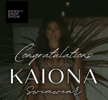 Kaiona Swimwear at Hawaii Swim Show Fashion Show