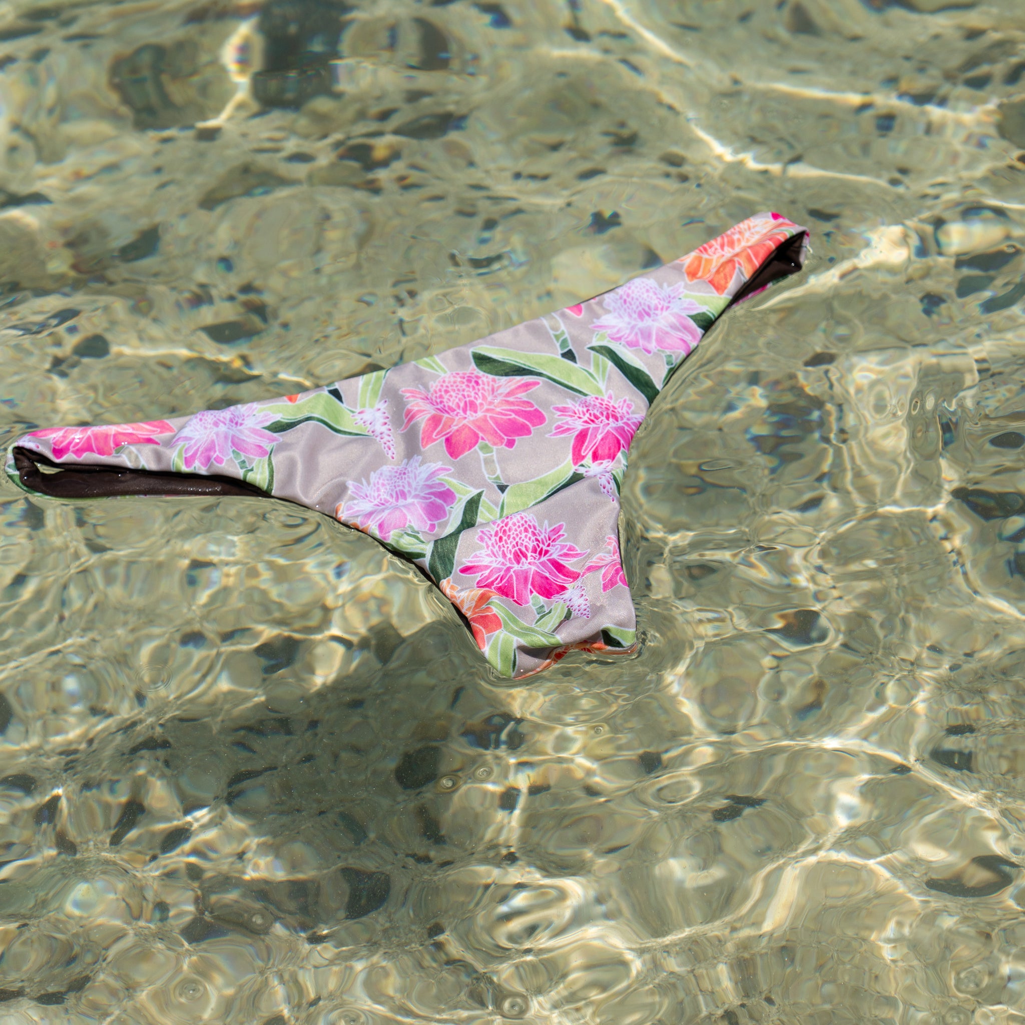 Kapapa Ruched Bikini Bottom Protea