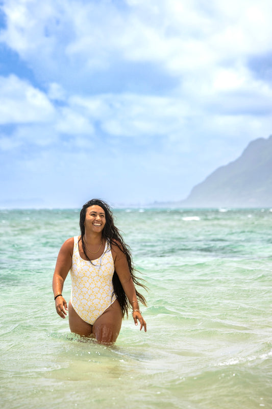Waimea One Piece Swimsuit Sunrise Shell