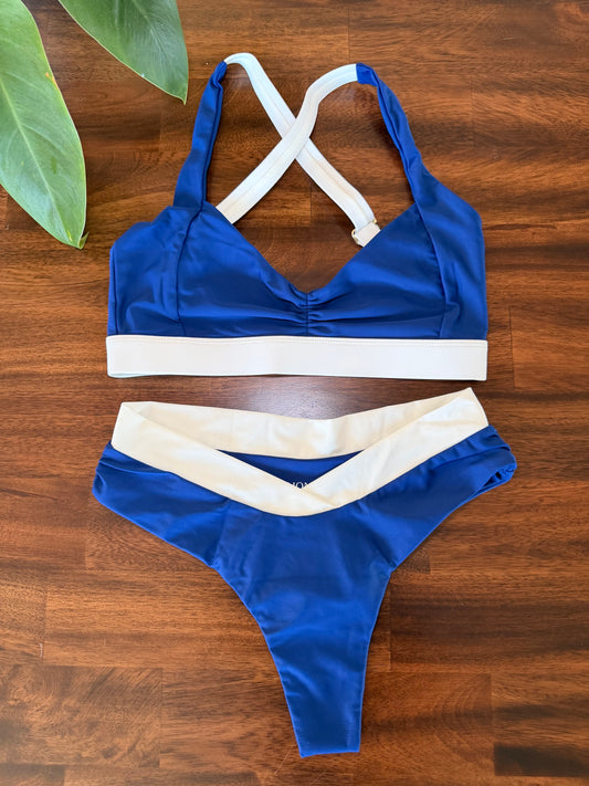 Makaha Surf Bikini Top Marine