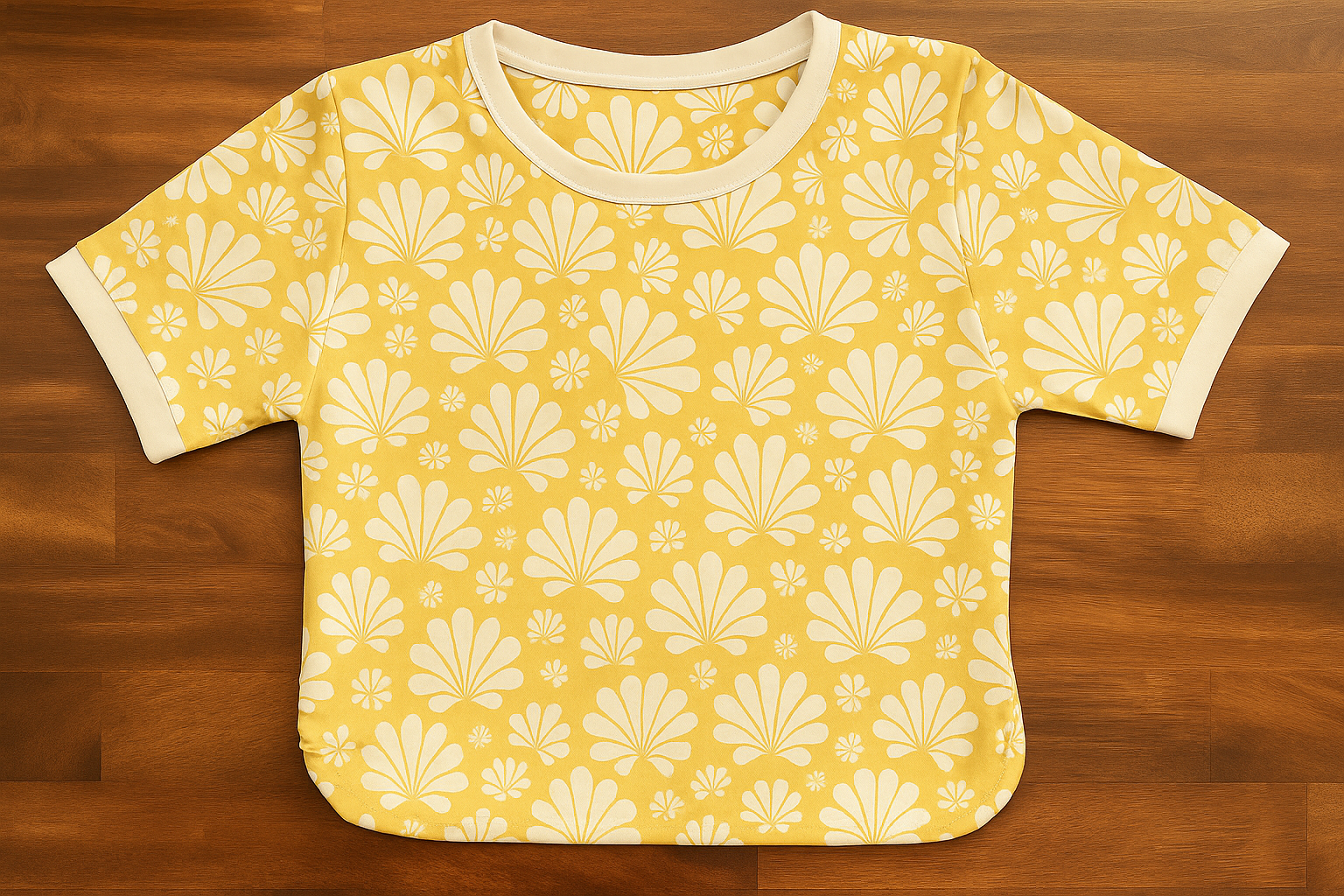PREORDER - Short Sleeve Rashguard Top Sunrise Shell